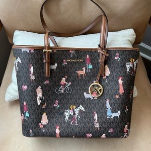 NWT Michael Kors Jet Set Girls Medium Tote